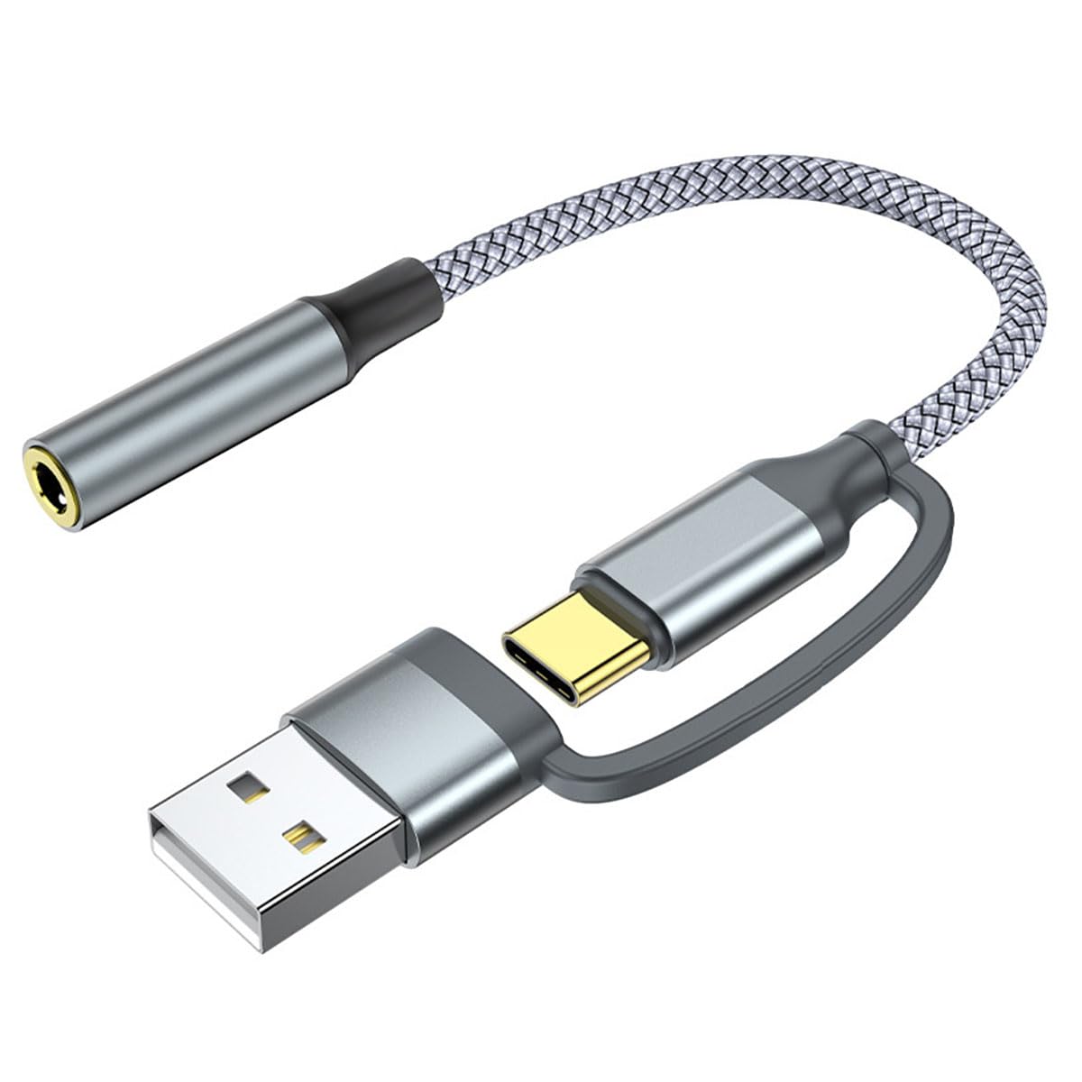 ZORBES USB to 3.5mm Jack Audio Adapter, 2 in 1 Type C to Aux Audio Jack with PD Fast Charging, USB to Aux Game Sound Card Game Audio Adapter for Galaxy S22 S21 Ultra 5G S20 S20+ Plus Note 20 ZORBES USB to 3.5mm Jack Audio Adapter, 2 in 1 Type C to Aux Audio Jack with PD Fast Charging, USB to Aux Game Sound Card Game Audio Adapter for Galaxy S22 S21 Ultra 5G S20 S20+ Plus Note 20